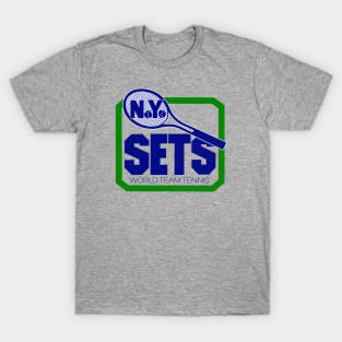 Defunct New York Sets Team Tennis 1974 T-Shirt